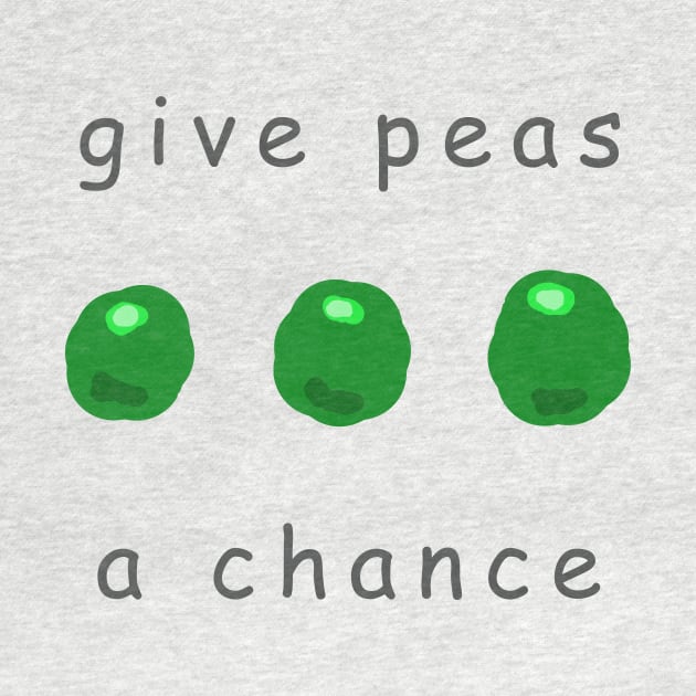 Give Peas A Chance by RockettGraph1cs